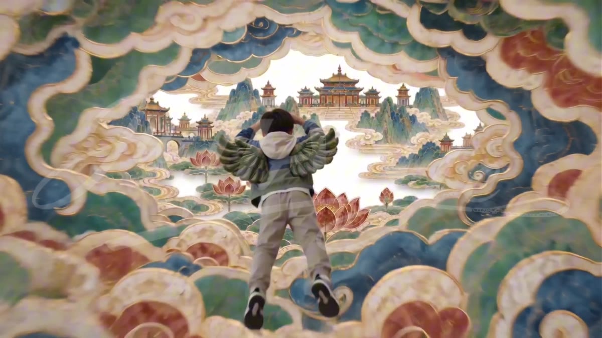 博物馆迦陵频伽创意概念片
